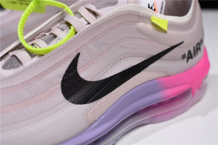 ofw nike air max 97 rose aj4585-600