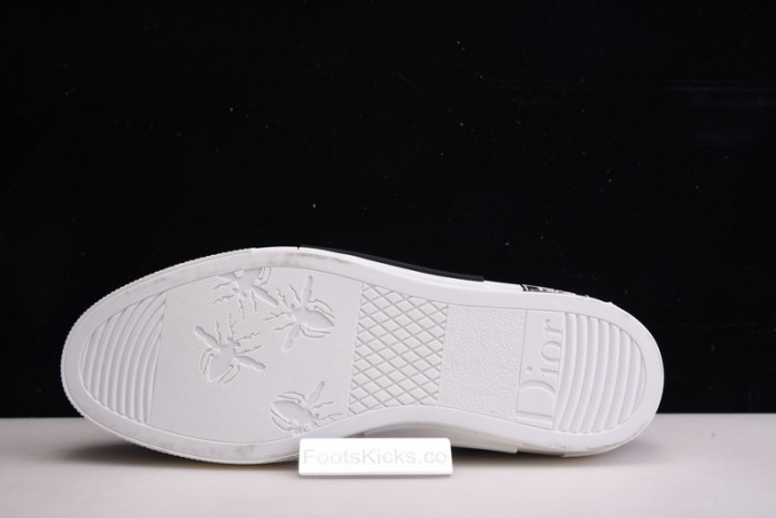 b23 oblique low black white sneakers t00480h051