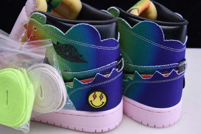 air jordan 1 retro high og "j balvin" multi-color dc1786-125
